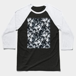 Ripple water surface black Baseball T-Shirt